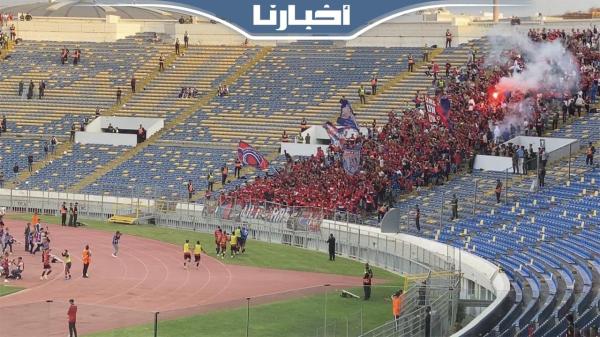 فرحة هيستيرية للاعبي آسفي بعد الهدف الأول في مرمى الوداد